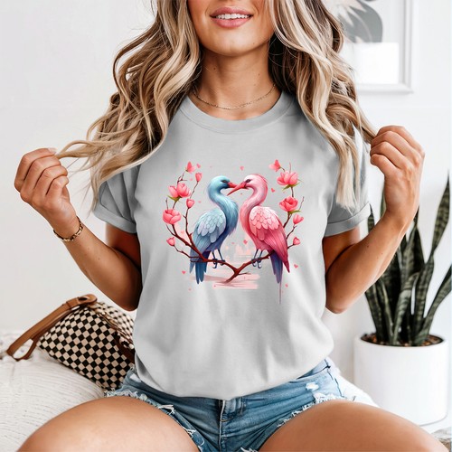 Love birds womens - love, t-shirt