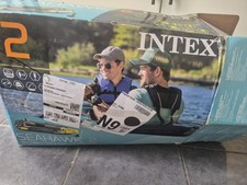Intex Seahawk 2 Person Inflatable Boat Set