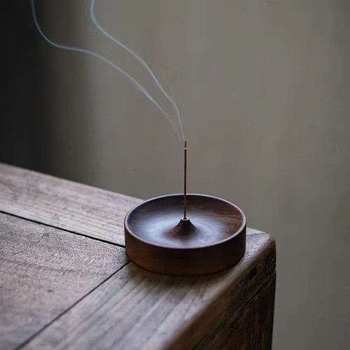 Wooden incense stick holder - incense,