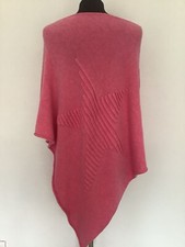 Pink Star Poncho
