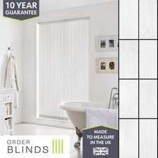 White Daylight Vertical Blinds