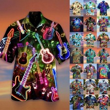 Mens Hawaiian Palm Tree