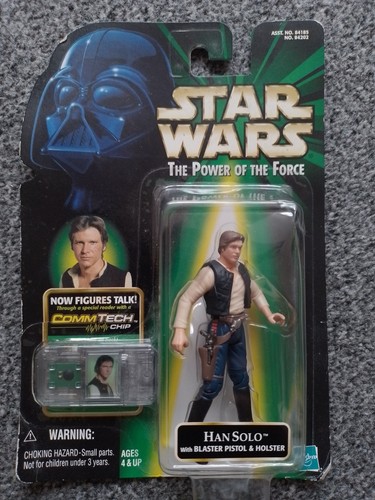 Han solo with blaster pistol - with,