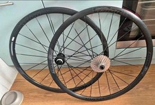 VISION Team 30 Tubeless Disc Wheelset WITH 12 Speed CASETTE And NEW tyres
