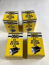 4x Vintage AICO AC Slave Flash