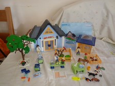 PLAYMOBIL 4343 VET ANIMAL CLINIC SET 99% COMPLETE VGC
