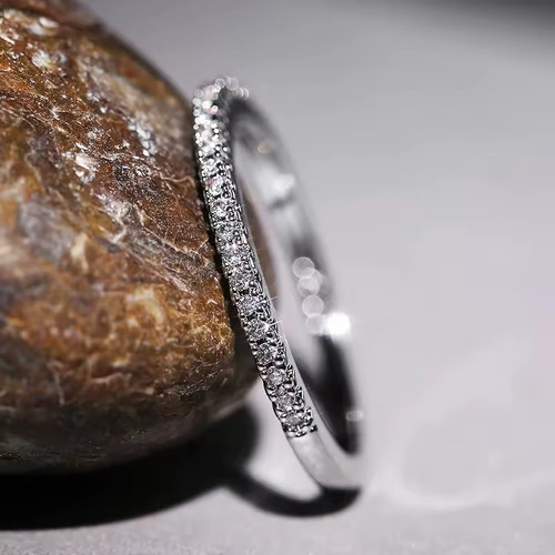 925 sterling silver - silver, crystal