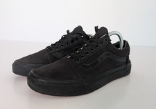 Vans Old Skool Trainer Unisex Size UK 7 Black Canvas Low Top Skateboarding Shoes