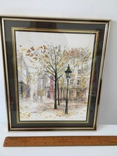 Mads Stage Art Print – Nikolaj Plads, Copenhagen framed 10” x 12”