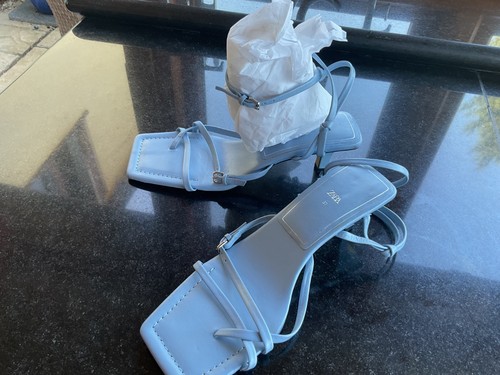 Zara china blue sandals size - china,