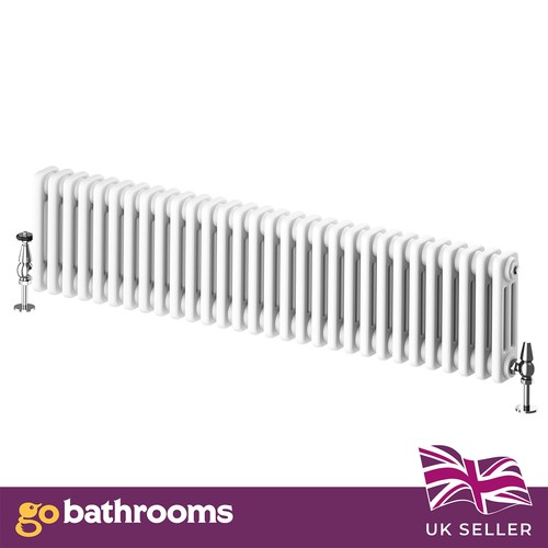 White traditional horizontal - white,