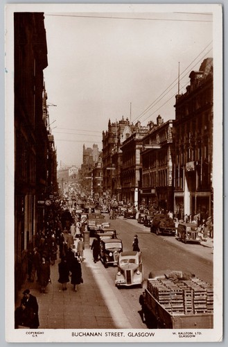 Glasgow busy scene buchanan - glasgow,