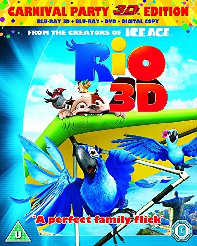 Rio blu ray - rio, 3d