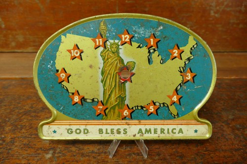 Vintage god bless america usa - god,