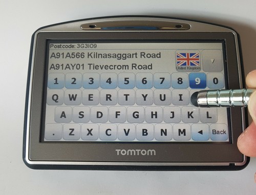 Touch screen calibration - screen,