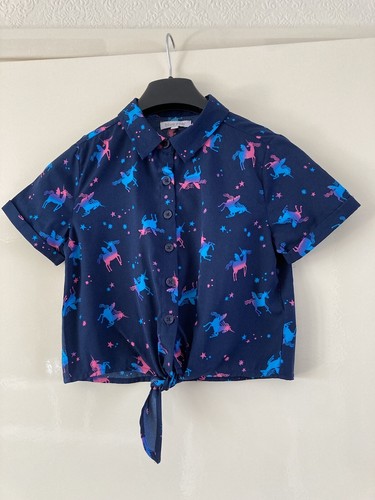 Girls new unicorn top - girls, 9