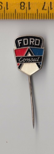 Vintage ford shield logo pin - vintage,