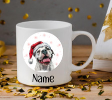 American bulldog christmas - american-bulldog,