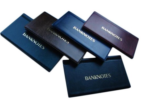Pocket size banknote album - banknote,