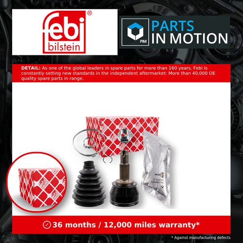 Joint fits alfa romeo - cv, mito