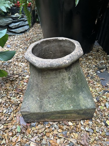 Antique victorian chimney pot - chimney,
