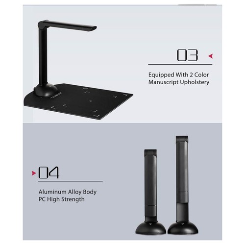 Book document scanner 8mp - book,