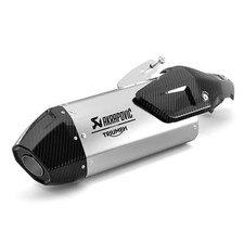 Slip-on muffler by Akrapovic