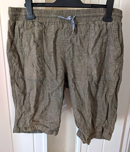 Primark men green linen - green,