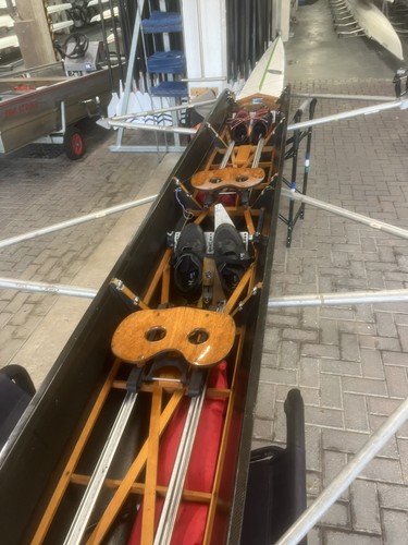 Double sculling pair - double, rowing