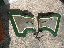 Norton Race Replica Sidepanel and Oil tank. (Pair) Metal Fabricated