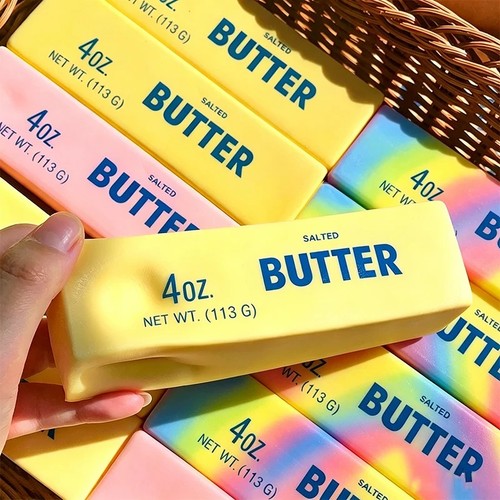 Butter stick squishy - butter,