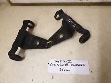 SUZUKI GS550E 1977 TO 1980 HEADLIGHT MOUNT BRACKETS WITH FORK RUBBERS 35mm set 1