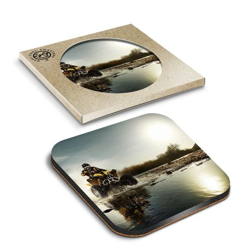 Boxed square coasters - x,