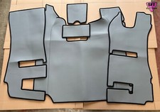 SCANIA R SERIES STREAMLINE SET OF FLOOR MATS DASH MATS SMOOTH LIGHT GREY