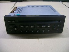 PEUGEOT 206 RADIO CD PLAYER TUNER OFF 2002 REG 96488013XT PSARCD100-00 VDO