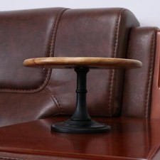Rustic Solid Wood Cake Stand