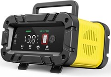 20a car battery - battery, charger
