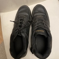 Men's black sneakers size 9.5 DONNAY with laces Style Classic 