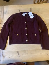 Zara Chunky Knit Cardigan Gold