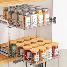 2-Tier Pull Out Spice Rack