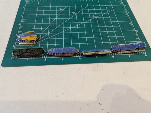 Lot railway enamel - 5,