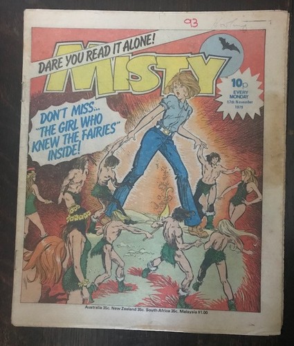 Misty comic 17th - comic, 1979
