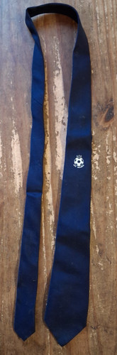 Dark blue neck tie - dark,
