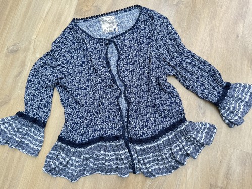 Ladies blue white beach - m&co,