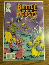 Battle Beasts 1988 Comic #1