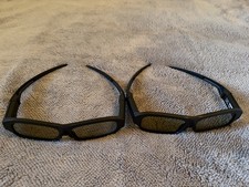 GENUINE Bang & Olufsen B&O 3D Glasses, 2 pairs in black