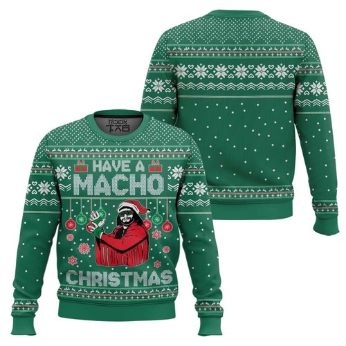 Have macho xmas man - a,