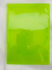 10 x XBOX 360 Translucent Green Replacement Games Boxes Cases Durable for 1 Disc
