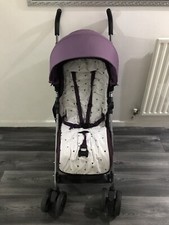 Mamas & Papas Folding Pushchair Portable Travel Purple / White