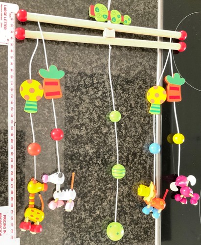 Colourful wooden zoo jungle - wooden,